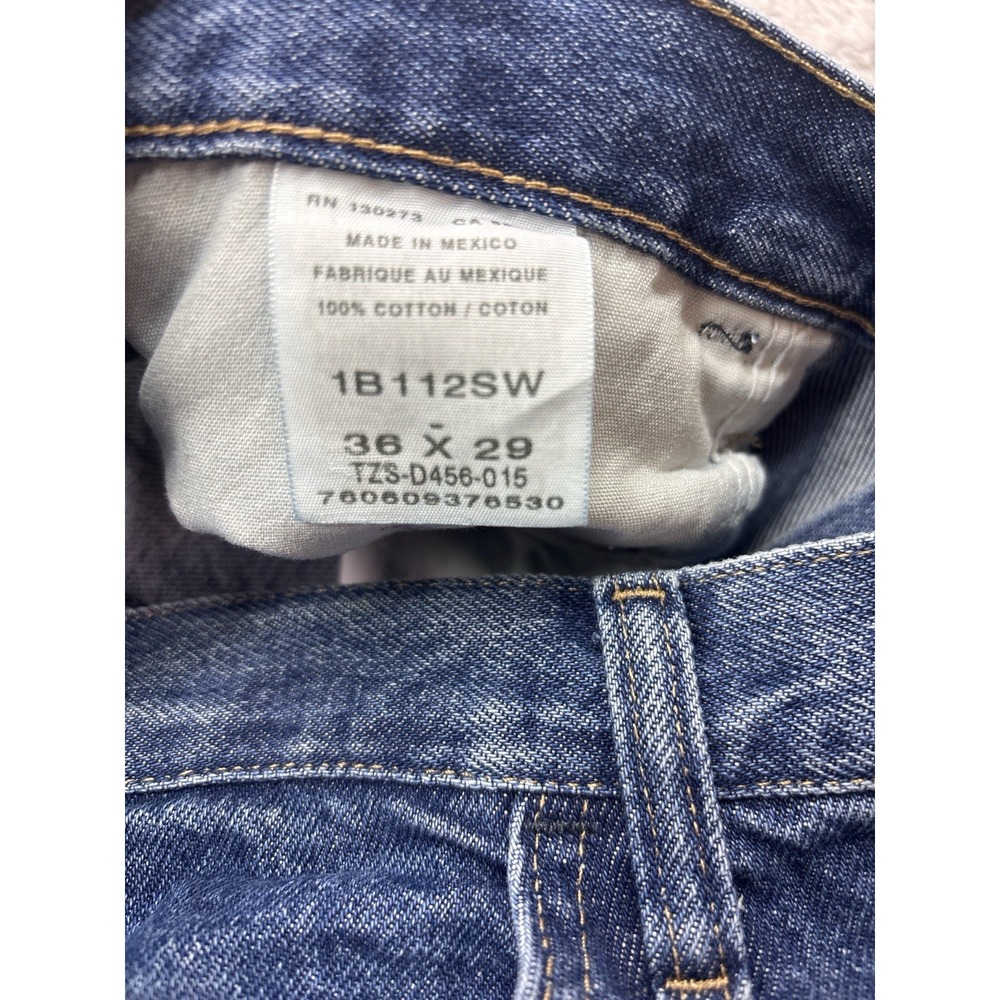 Vintage 90's Brittania‎ Jeans Men's 36x29 Relaxed Tapered High Rise - Picture 2 of 7